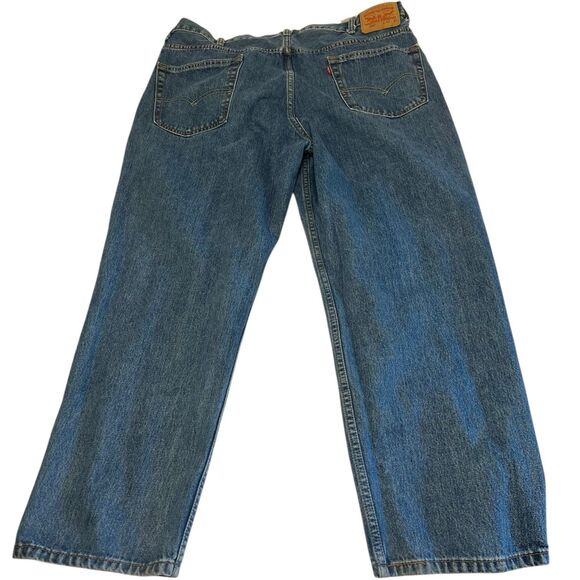 Levi’s 550 Relaxed Jeans W42 L30 – Unisex Baggy 90s Streetwear Denim - Picture 2 of 13
